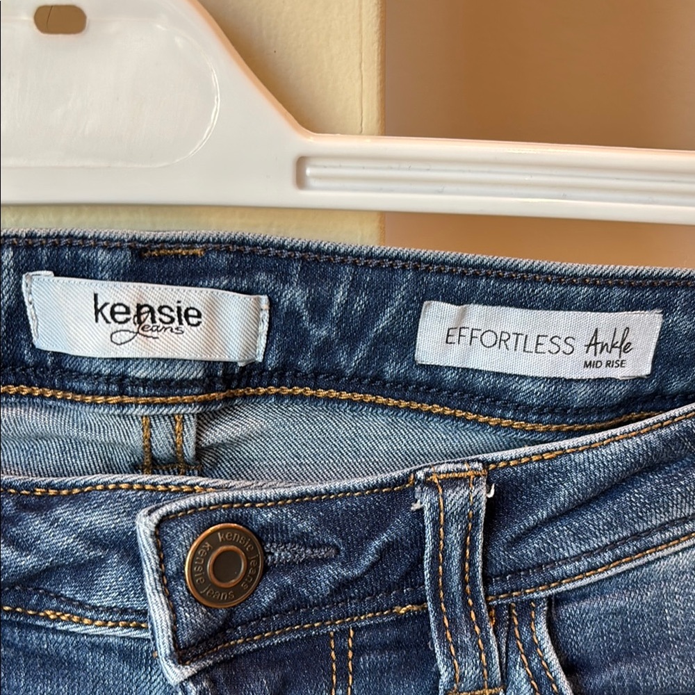 Kenzie Effortless Ankle Mid Rise Jeans - Picture 2 of 7